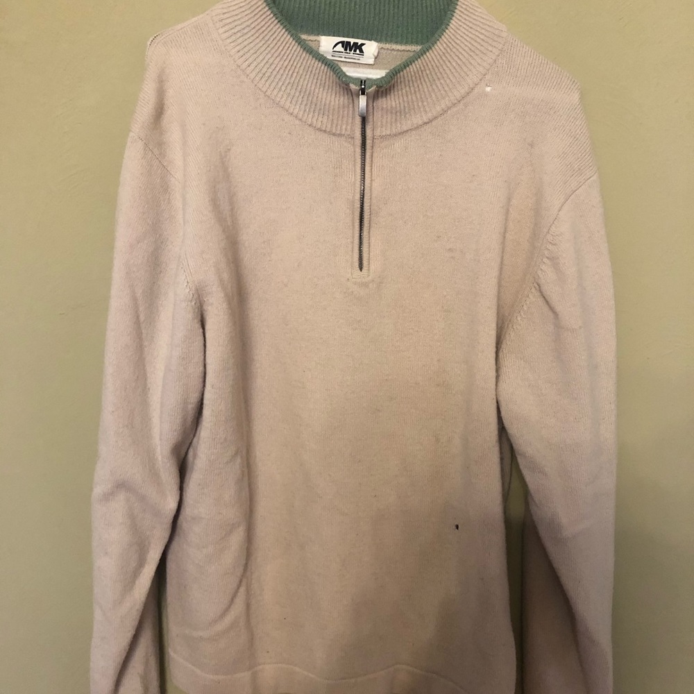 Quarter zip pullover